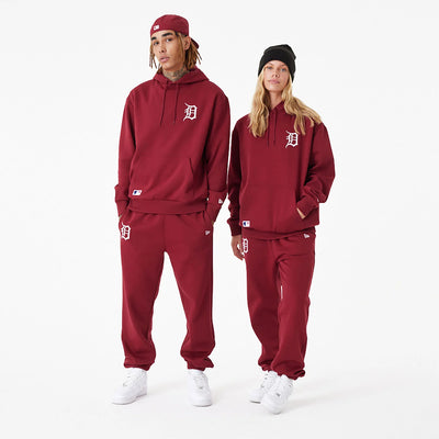 New Era League Essential Oversized hoody D Tigers dark red - Shop-Tetuan