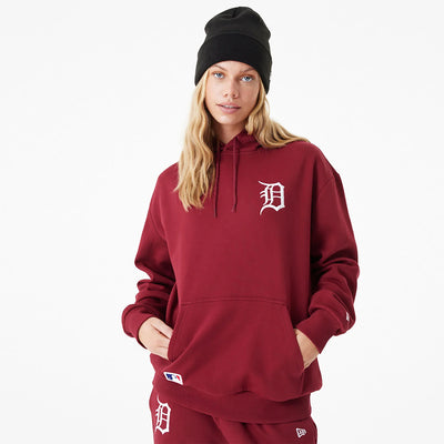 New Era League Essential Oversized hoody D Tigers dark red