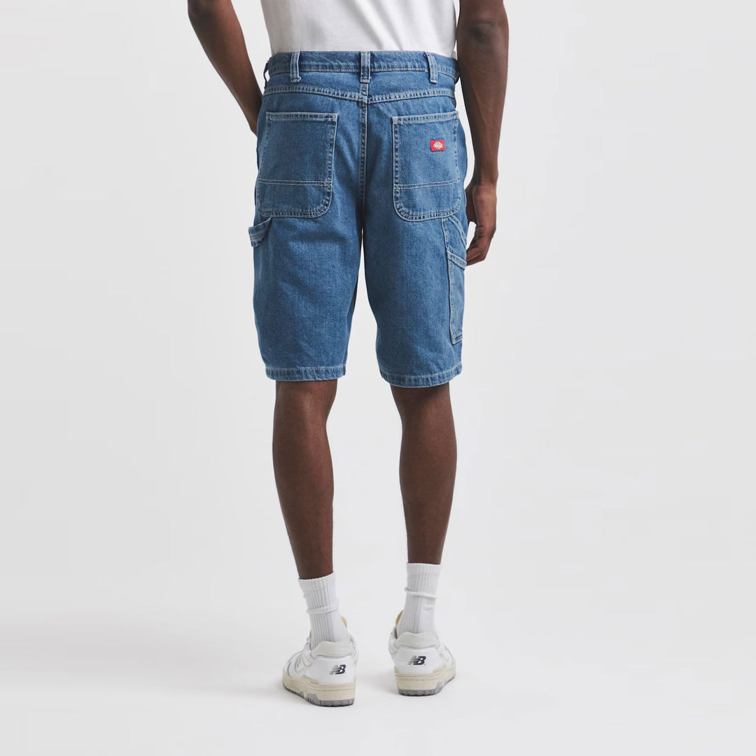 Dickies 993 11-Inch denim carpenter shorts classic blue - Shop-Tetuan
