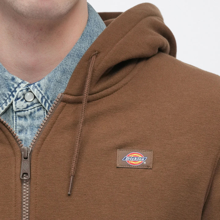 Dickies Oakport Zip Hoody timber brown