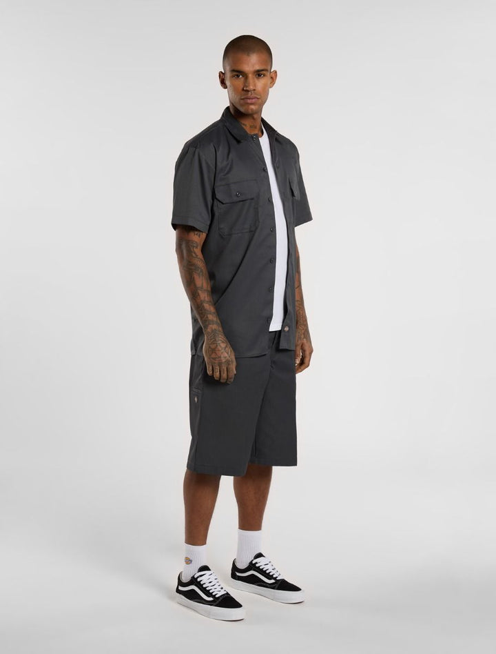 Dickies 13inch Multi Pocket Work Shorts charcoal grey