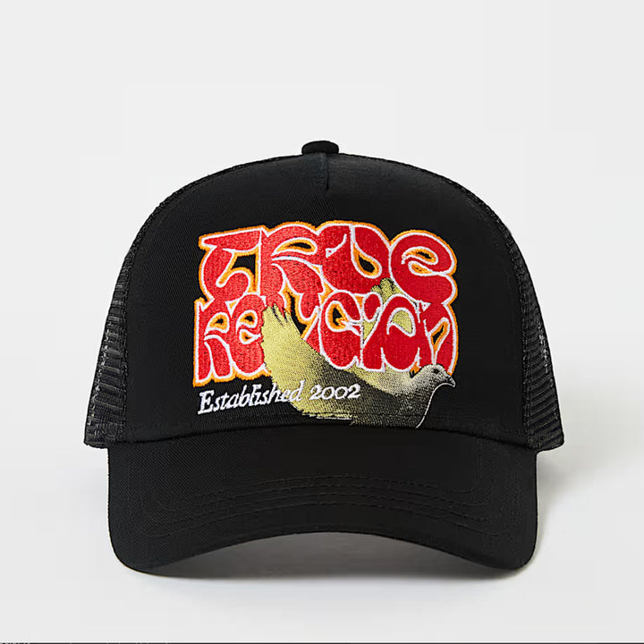 True Religion Embroidered Dove Trucker black - Shop-Tetuan