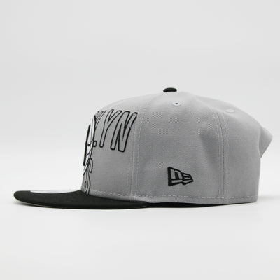New Era NBA Draft 2023 9Fifty B Nets grey/black