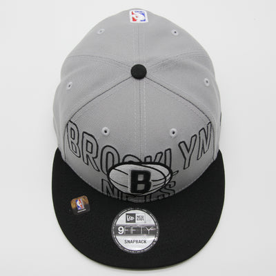 New Era NBA Draft 2023 9Fifty B Nets grey/black