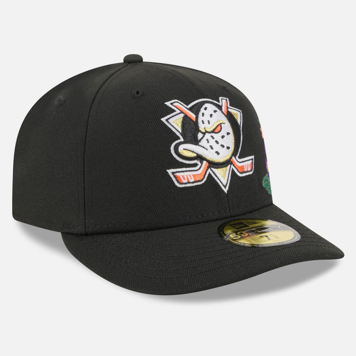 New Era NHL Tonal Florals 59Fifty A Ducks black