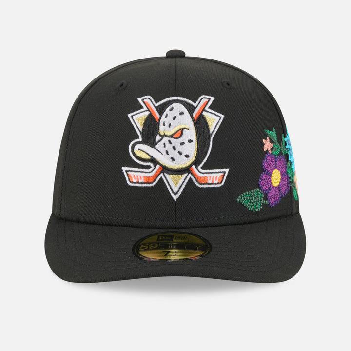 New Era NHL Tonal Florals 59Fifty A Ducks black