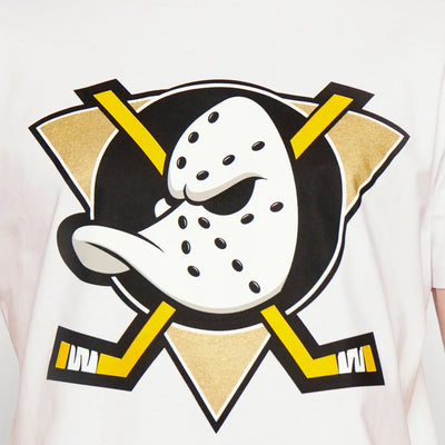 Mitchell & Ness NHL Team Logo tee A Ducks white - Shop-Tetuan