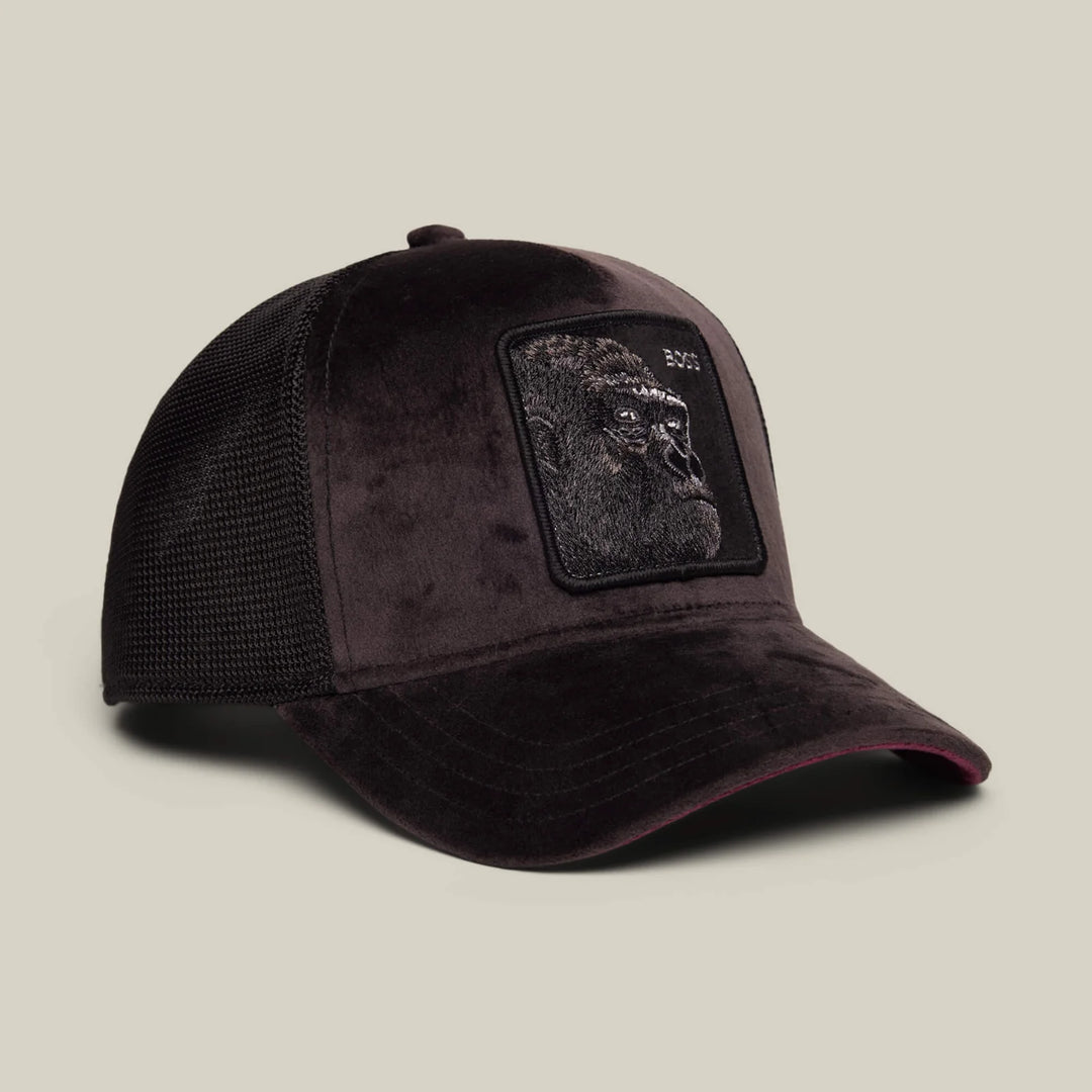 Goorin Bros. Velour Boss trucker void