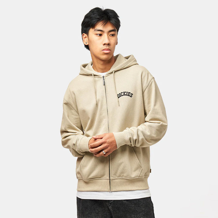 Dickies Bettsville zip pullover hoodie eucalyptus