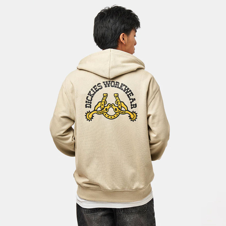 Dickies Bettsville zip pullover hoodie eucalyptus