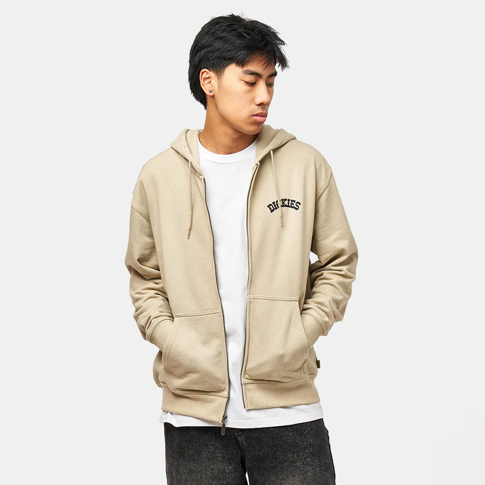 Dickies Bettsville zip pullover hoodie eucalyptus