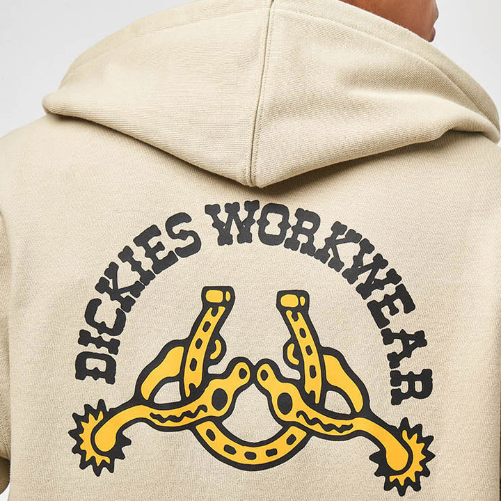 Dickies Bettsville zip pullover hoodie eucalyptus
