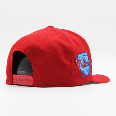 New Era Father's Day 2023 9Fifty P Phillies red/blue