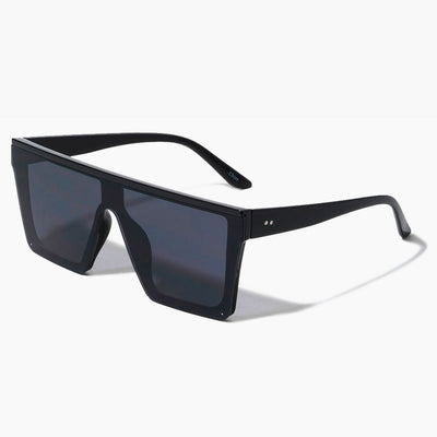 Square Flat Top Sunglasses black - Shop-Tetuan