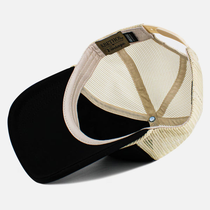 KB Ethos Premium Foam Trucker Hat blk/stn - Shop-Tetuan