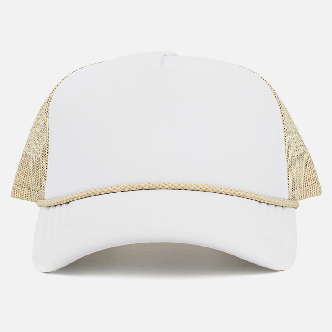 KB Ethos Premium Foam Trucker Hat wht/stn - Shop-Tetuan