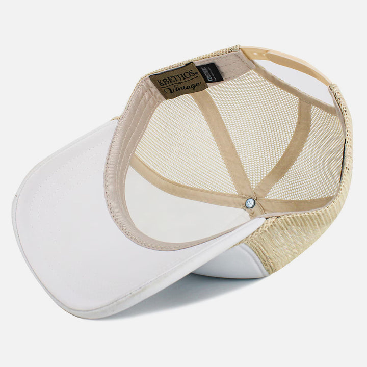 KB Ethos Premium Foam Trucker Hat wht/stn - Shop-Tetuan