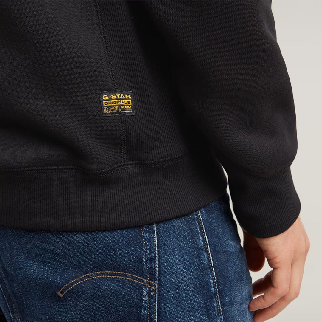 G-Star Premium Core HDD SW L/S hoody dk black