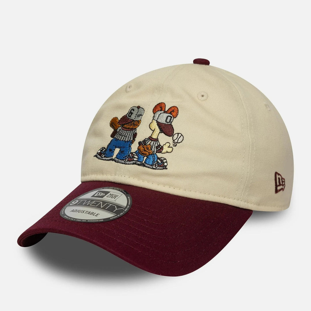 New Era Garfield Baseball Nickelodeon 9Twenty Cream - Shop-Tetuan