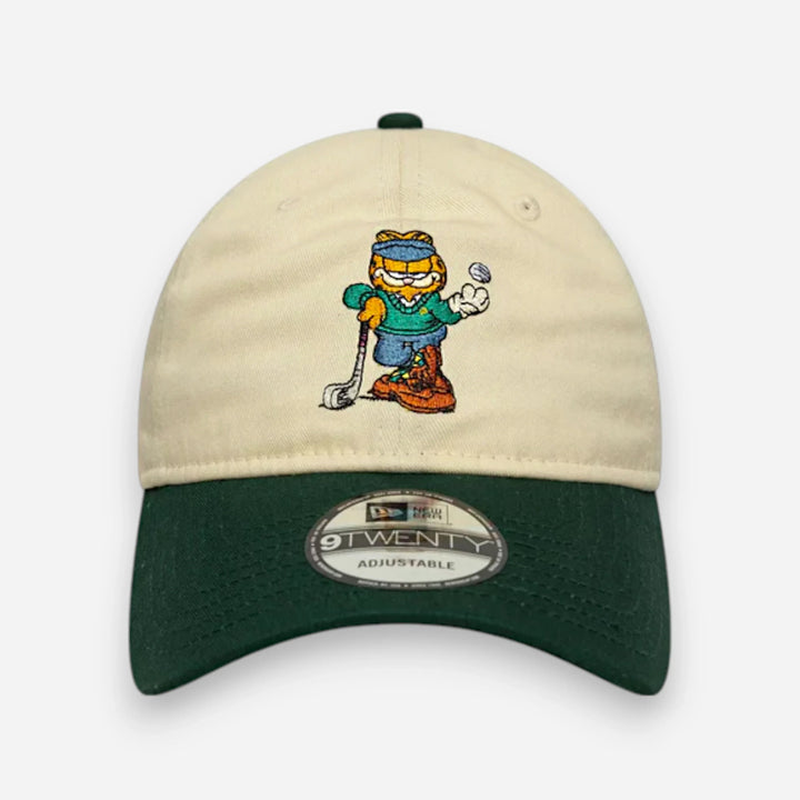 New Era Garfield Golf Nickelodeon 9Twenty Cream - Shop-Tetuan