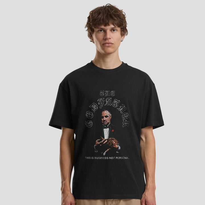 Merchcode The Godfather not Personal Loose Tee black