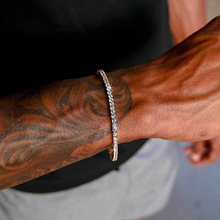 Tennis Bracelet With Zircon steel