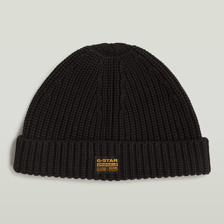 G-Star Originals Fisherman beanie dk black - Shop-Tetuan