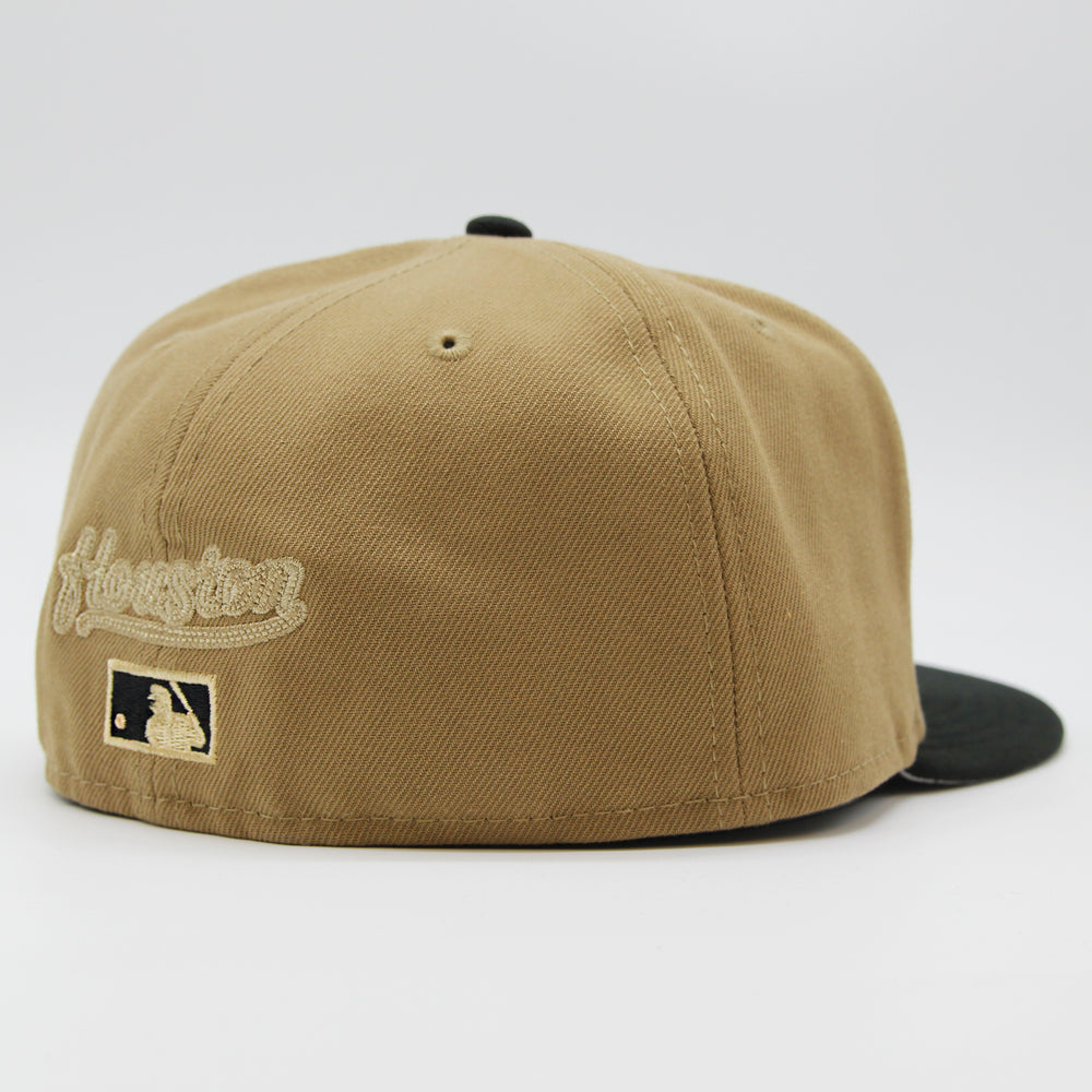 New Era Classic 8-Bit Wordmark 59Fifty H Astros khaki/black - Shop-Tetuan