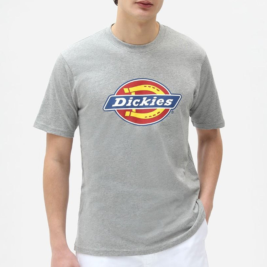 Dickies Icon Logo tee grey melange - Shop-Tetuan