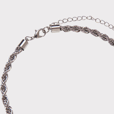 Urban Classics Charon Intertwine necklace silver - Shop-Tetuan
