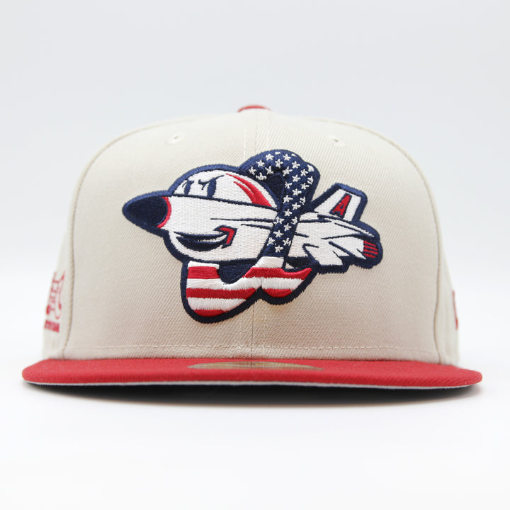 New Era Fourth of July 2024 59Fifty A IronBirds stone/red - Shop-Tetuan