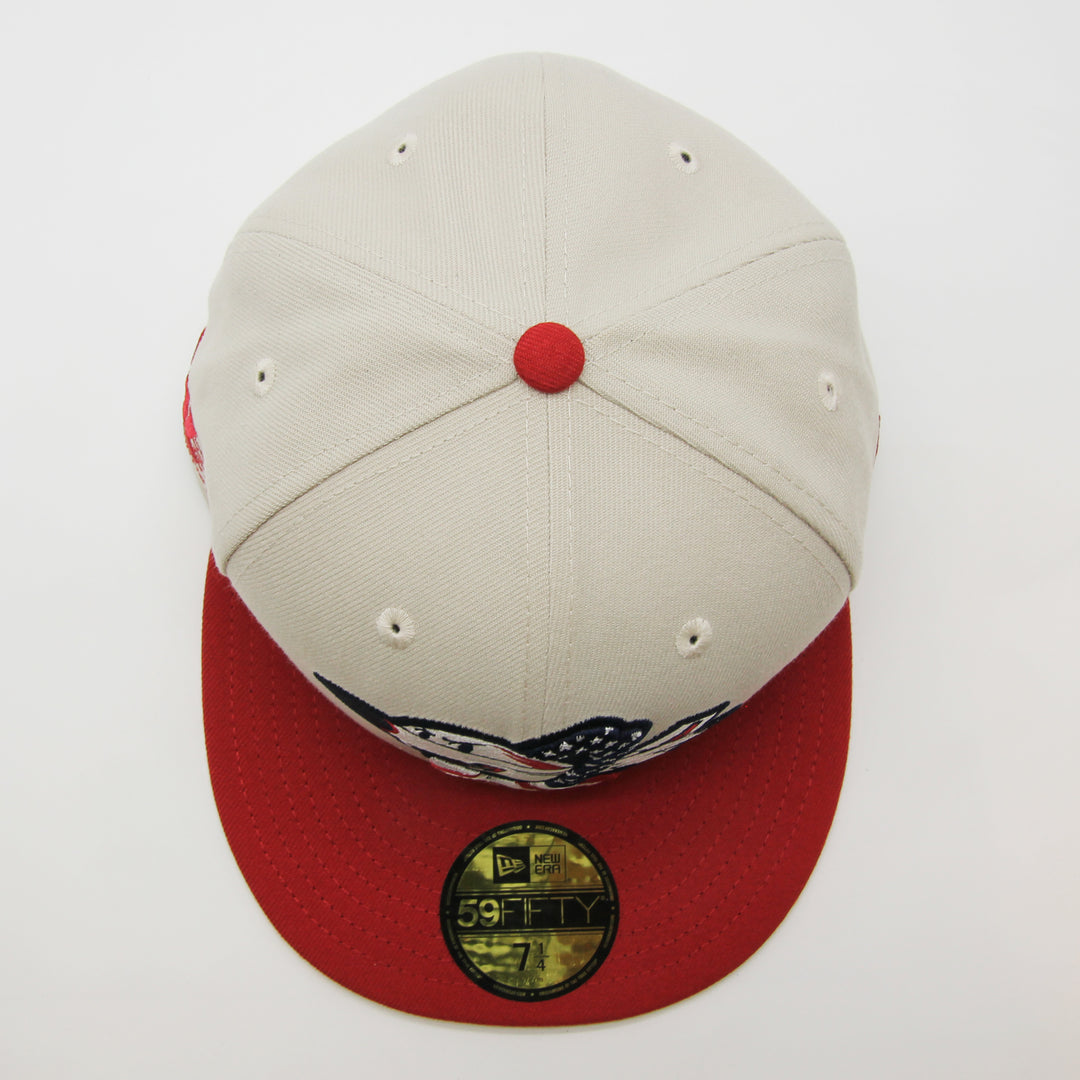 New Era Fourth of July 2024 59Fifty A IronBirds stone/red - Shop-Tetuan