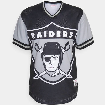 Mitchell & Ness NFL Jumbotron 3.0 Mesh V-neck O Raiders multi/white