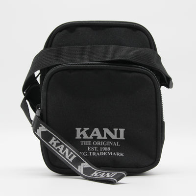 Karl Kani Retro Reflective Pouch Bag black - Shop-Tetuan