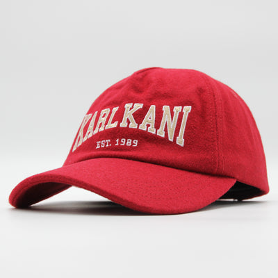 Karl Kani College Signature Wool Blend Cap red - Shop-Tetuan