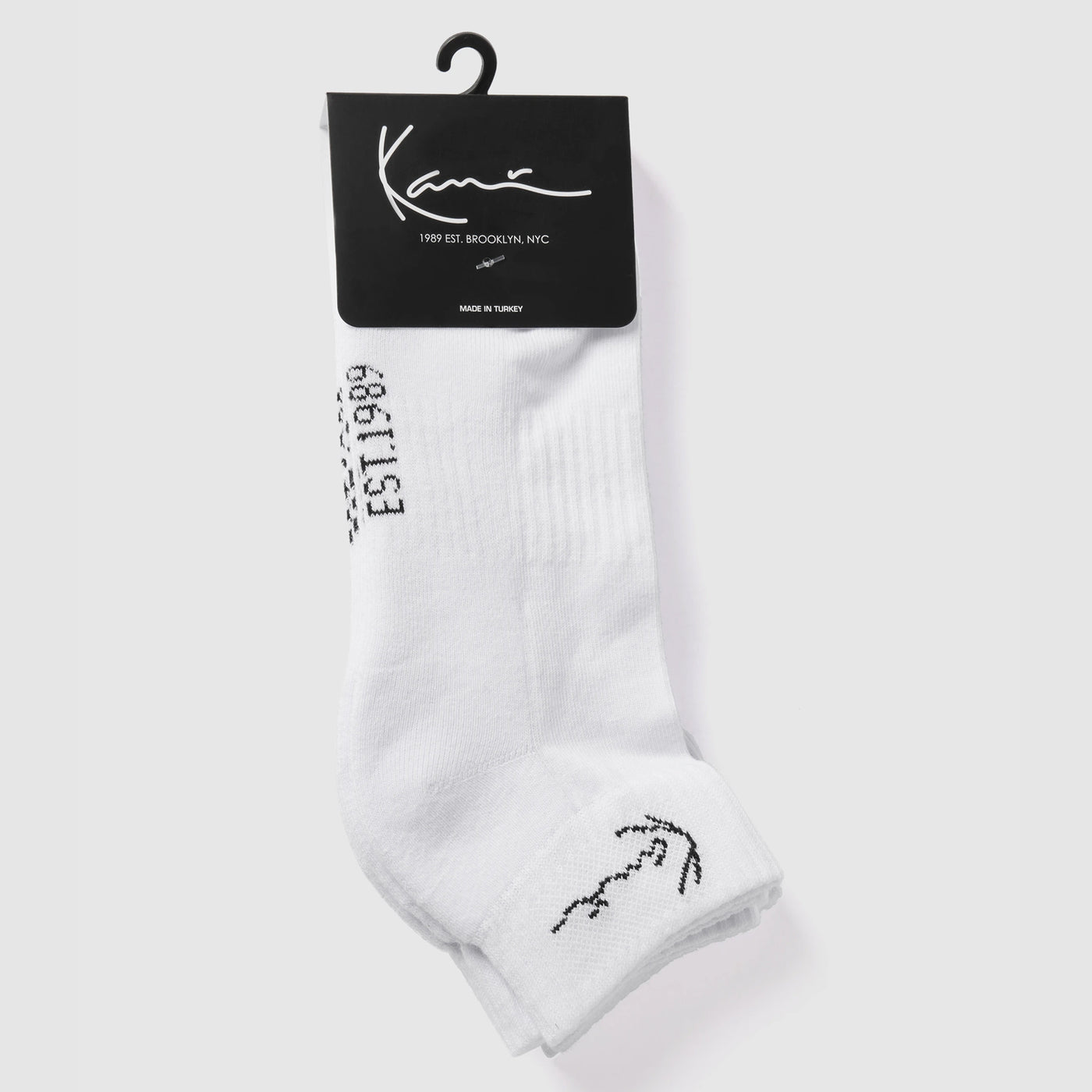 Karl Kani Signature Ankle Socks white