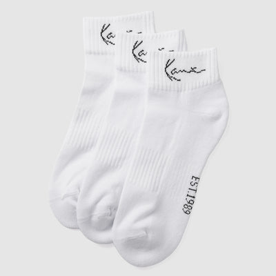 Karl Kani Signature Ankle Socks white - Shop-Tetuan