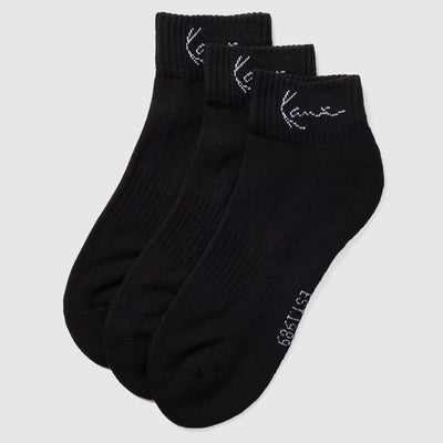 Karl Kani Signature Ankle Socks black