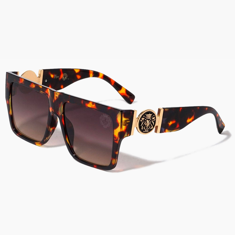 Kleo Flat Top Sunglasses brown - Shop-Tetuan