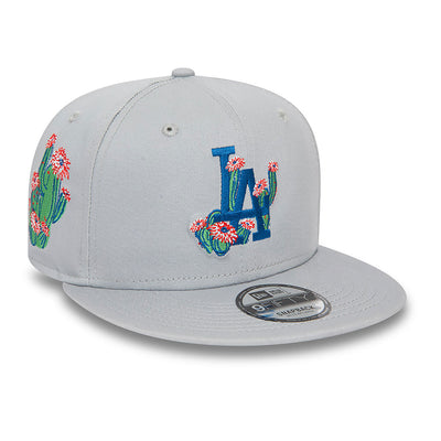 New Era Flower Icon 9Fifty LA Dodgers grey - Shop-Tetuan