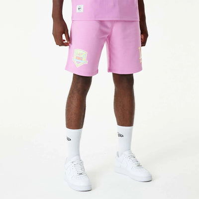 New Era LA Dodgers MLB Pastel Pink Shorts