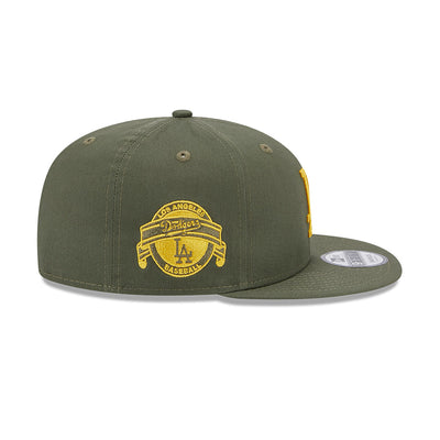 New Era Side Patch 9Fifty LA Dodgers dark green