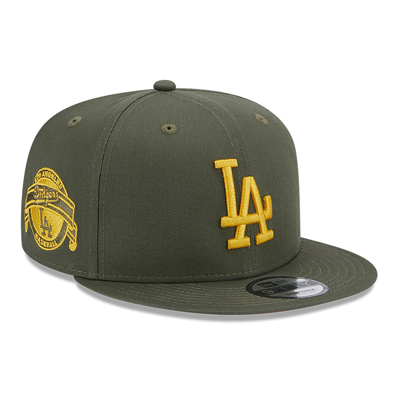 New Era Side Patch 9Fifty LA Dodgers dark green
