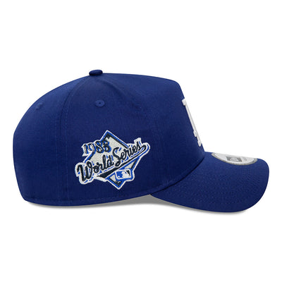 New Era World Series Patch 9Forty A-Frame cap LA Dodgers blue