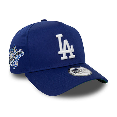 New Era World Series Patch 9Forty A-Frame cap LA Dodgers blue - Shop-Tetuan