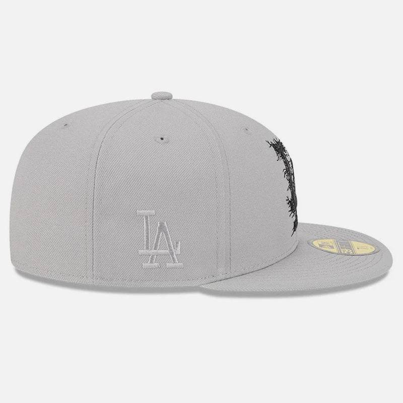 New Era Cracked Cement 59FIFTY LA Dodgers grey