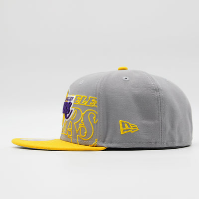 New Era NBA Draft 2023 59Fifty LA Lakers grey/yellow - Shop-Tetuan