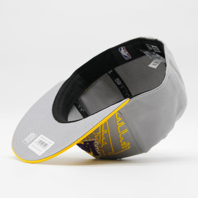 New Era NBA Draft 2023 59Fifty LA Lakers grey/yellow - Shop-Tetuan