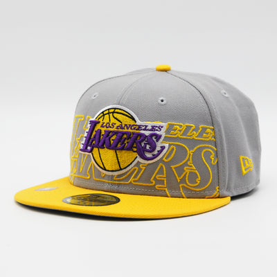 New Era NBA Draft 2023 59Fifty LA Lakers grey/yellow - Shop-Tetuan