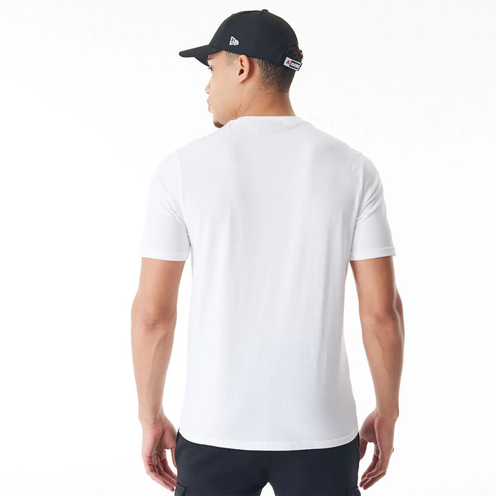 New Era NFL Champions Graphic tee LV Raireds white - Shop-Tetuan
